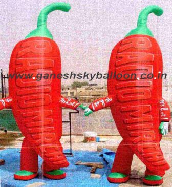 Advertising Walking Balloon Manufacturer Supplier Wholesale Exporter Importer Buyer Trader Retailer in Sultan Puri Delhi India